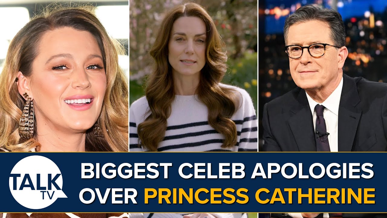Kate Middleton: Hollywood Celebrities Apologise | Blake Lively And Stephen Colbert
