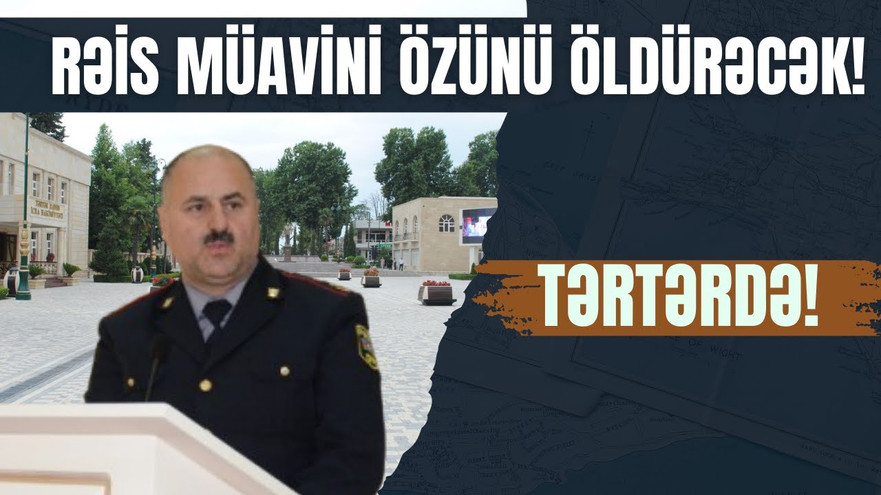 Tərtər: polis rəisinin müavini obyektinə görə dövlətə meydan oxudu: 