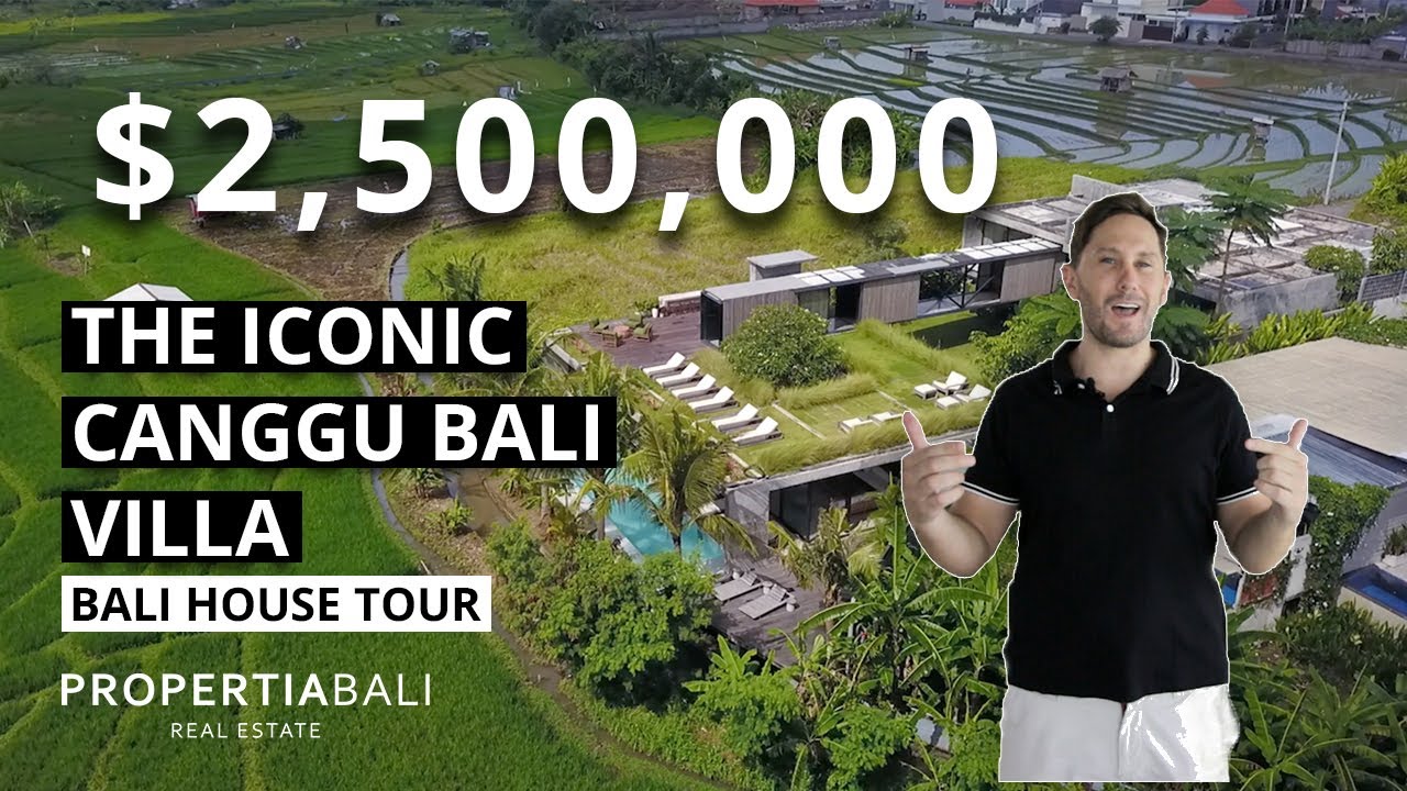 Luxurious Bali Villa In Canggu With Hidden Movie Theater