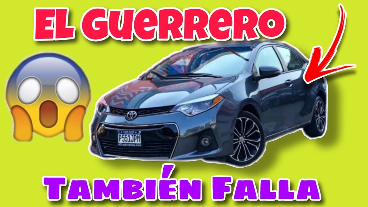 Múltiples Fallas👩‍🔧Solo puede reparar una🤦‍♂️|Toyota Corolla S