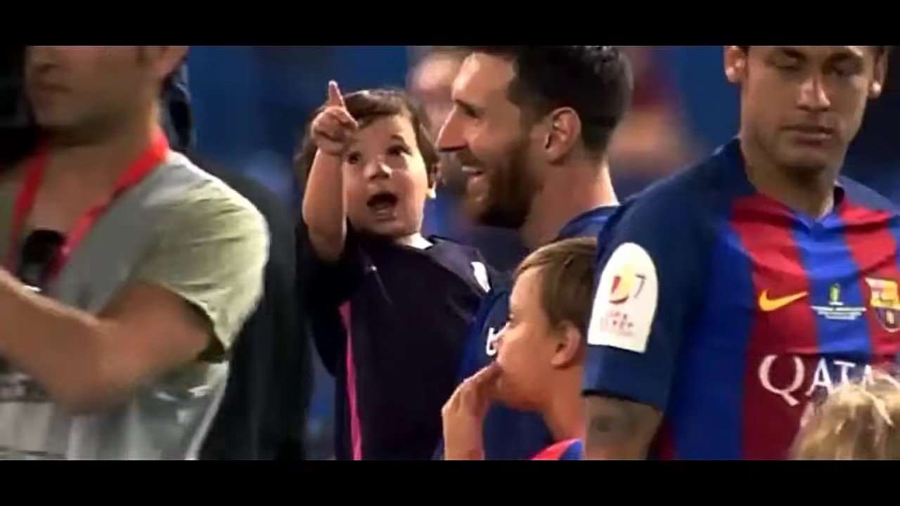 Thiago and Mateo Messi Celebrating and Enjoying Copa Del Rey Win   Future SuperStars   HD   YouTube