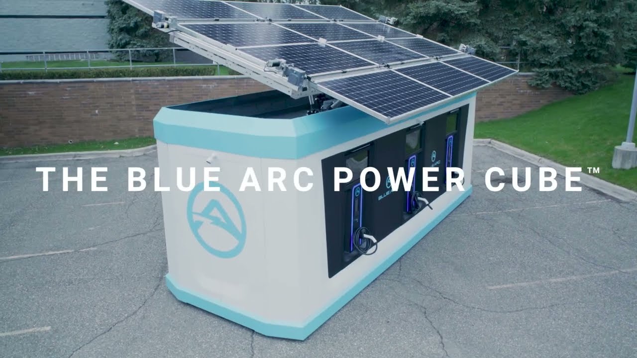 Blue Arc Power Cube™: A Portable, Sustainable EV Charging Solution