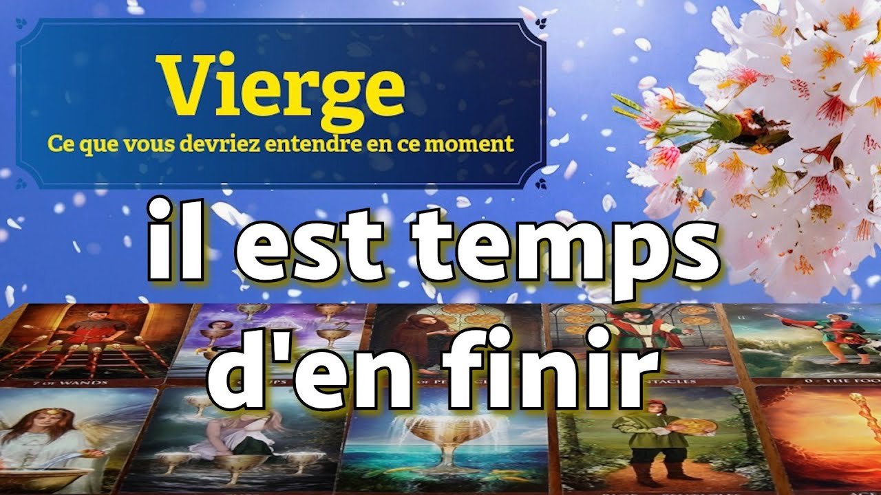 VIERGE ~ il est temps de passer à autre chose ~ En ce moment