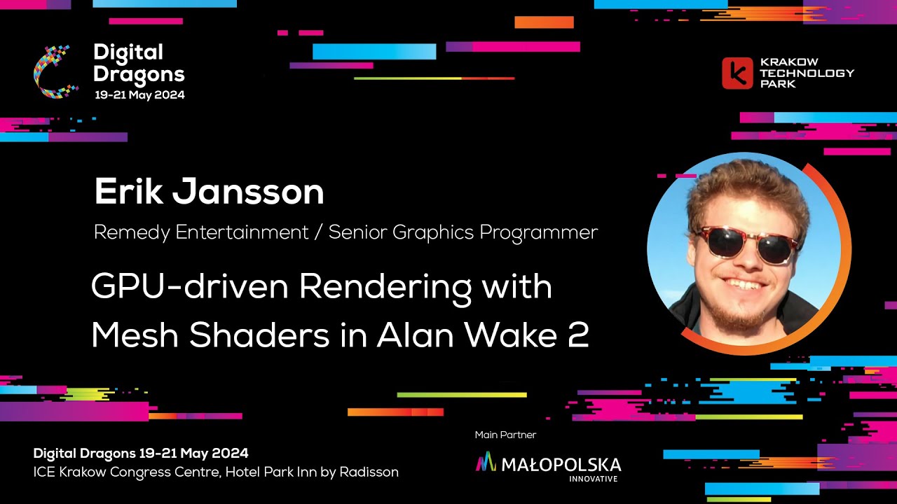 Erik Jansson - GPU driven Rendering with Mesh Shaders in Alan Wake 2
