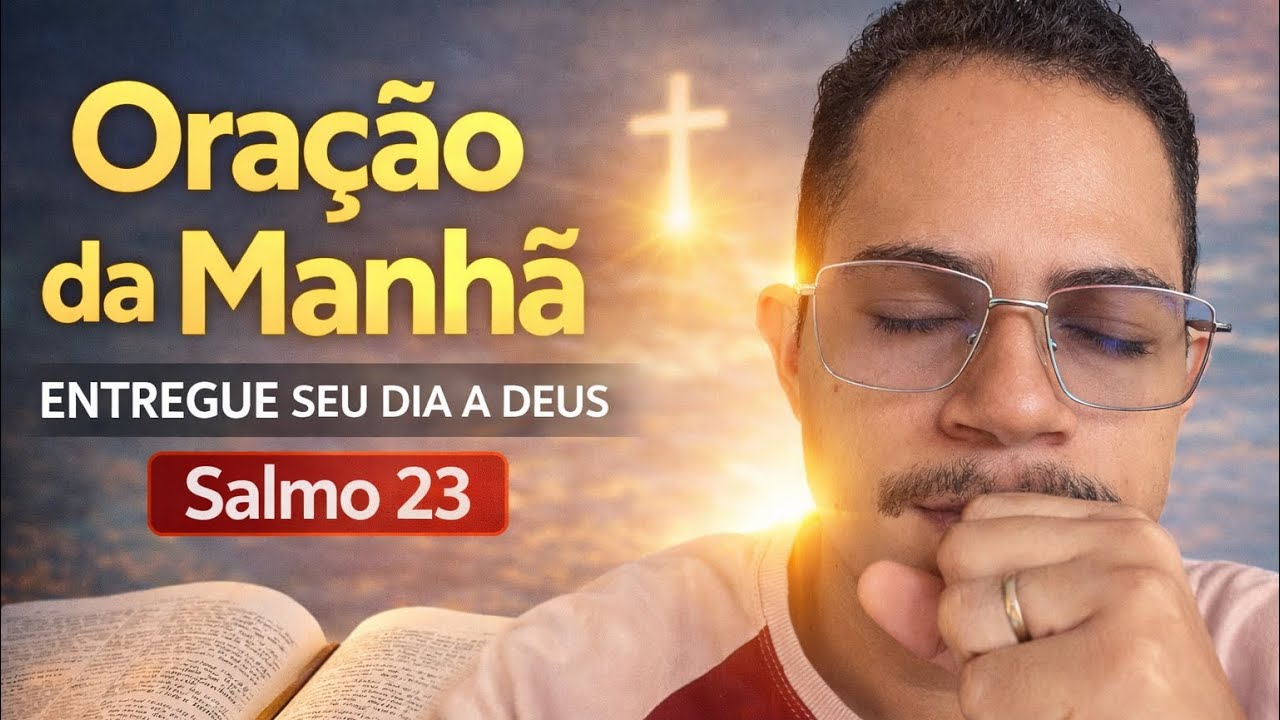 Oração da manhã com Salmo 23 — entregue seu dia a Deus  - Pastor Jefferson Souza