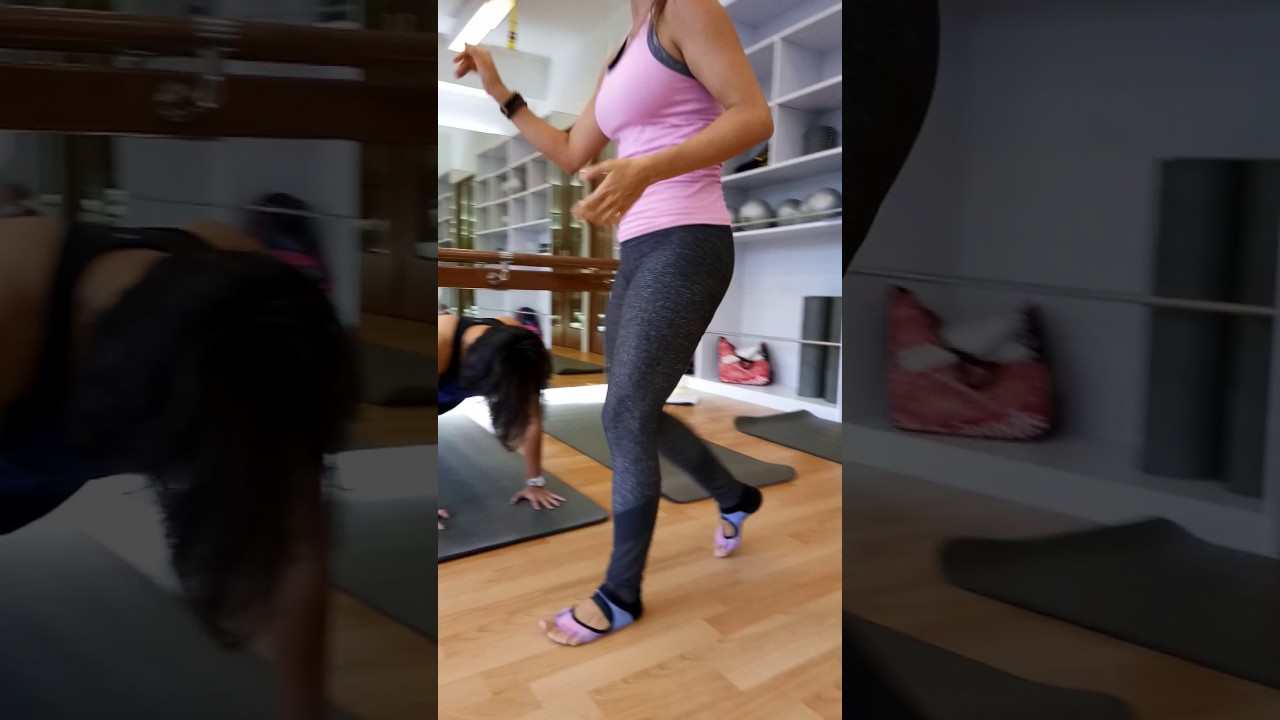 Barre intensity with my master trainer celeste at bbarre studio