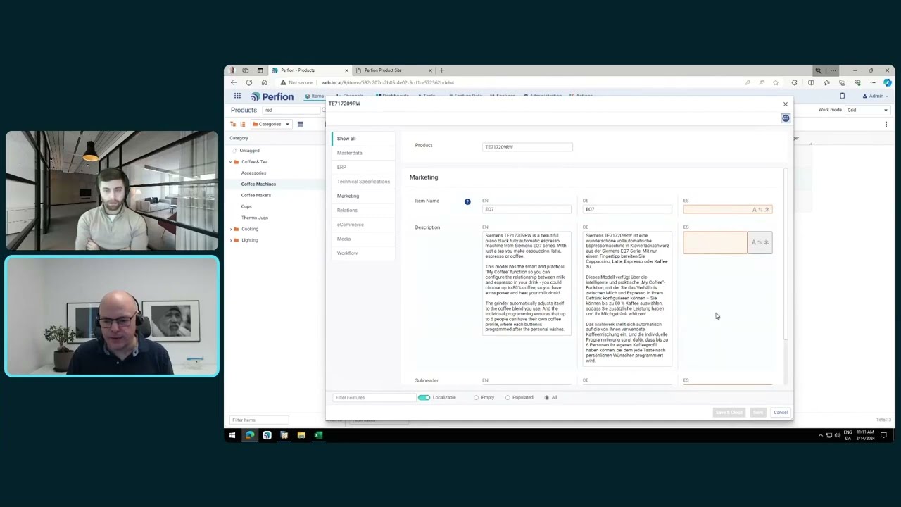 Discover Perfion PIM: Features, Connection with SAP Business One and Current Scope