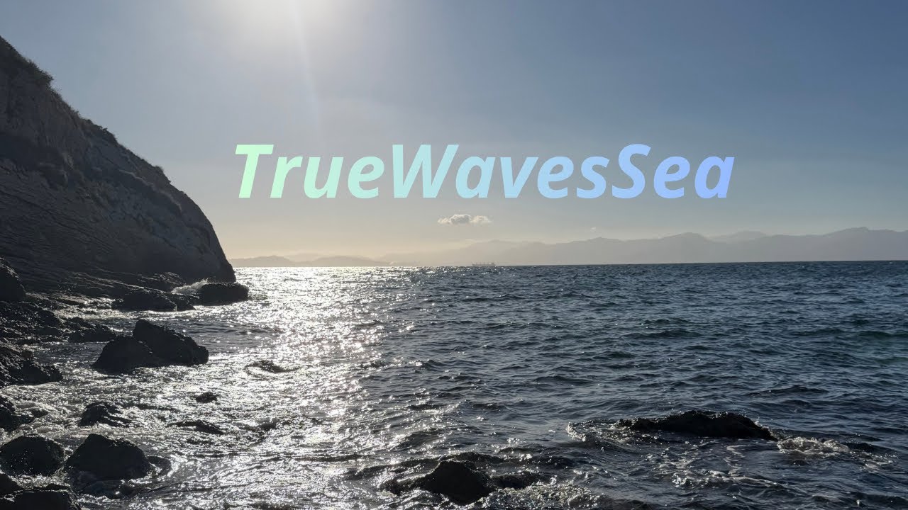 15 Minutes of Real Sea Waves 🌊 Calm Your Nervous System | Sardinia