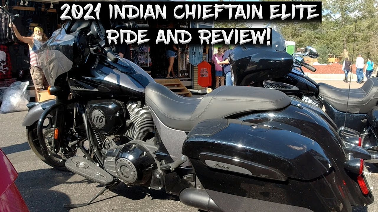 2021 Indian Chieftain Elite Ride and Review!