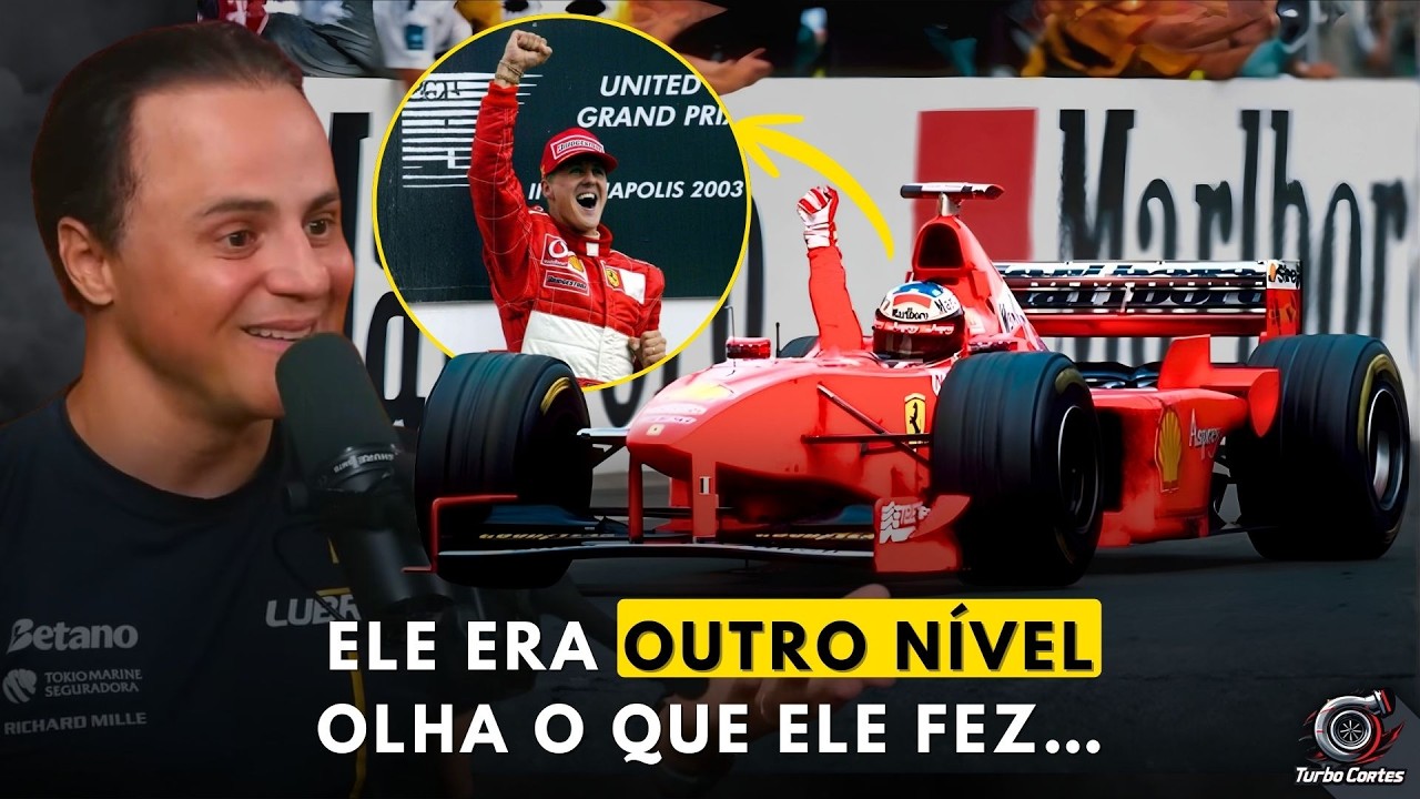 FELIPE MASSA REVELA como ERA SCHUMACHER fora das pistas