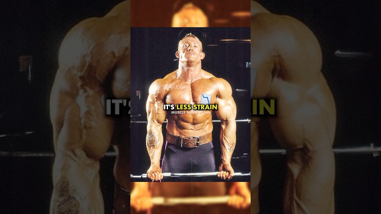 Dorian Yates: Gryf łamany czy sztanga prosta do uginania biceps&oacute;w? 🤔 #szorty