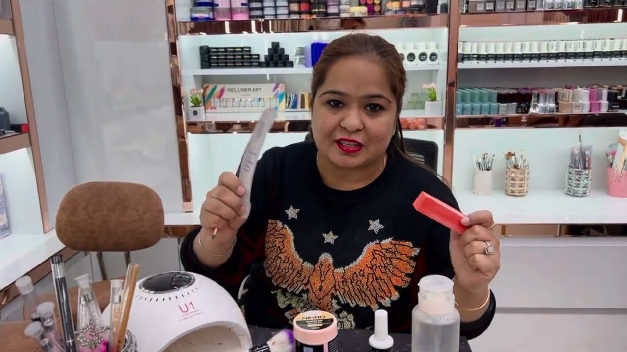 Nail Extensions Basic to Advance PRODUCTS knowledge with Christmas nail art tutorial 2023