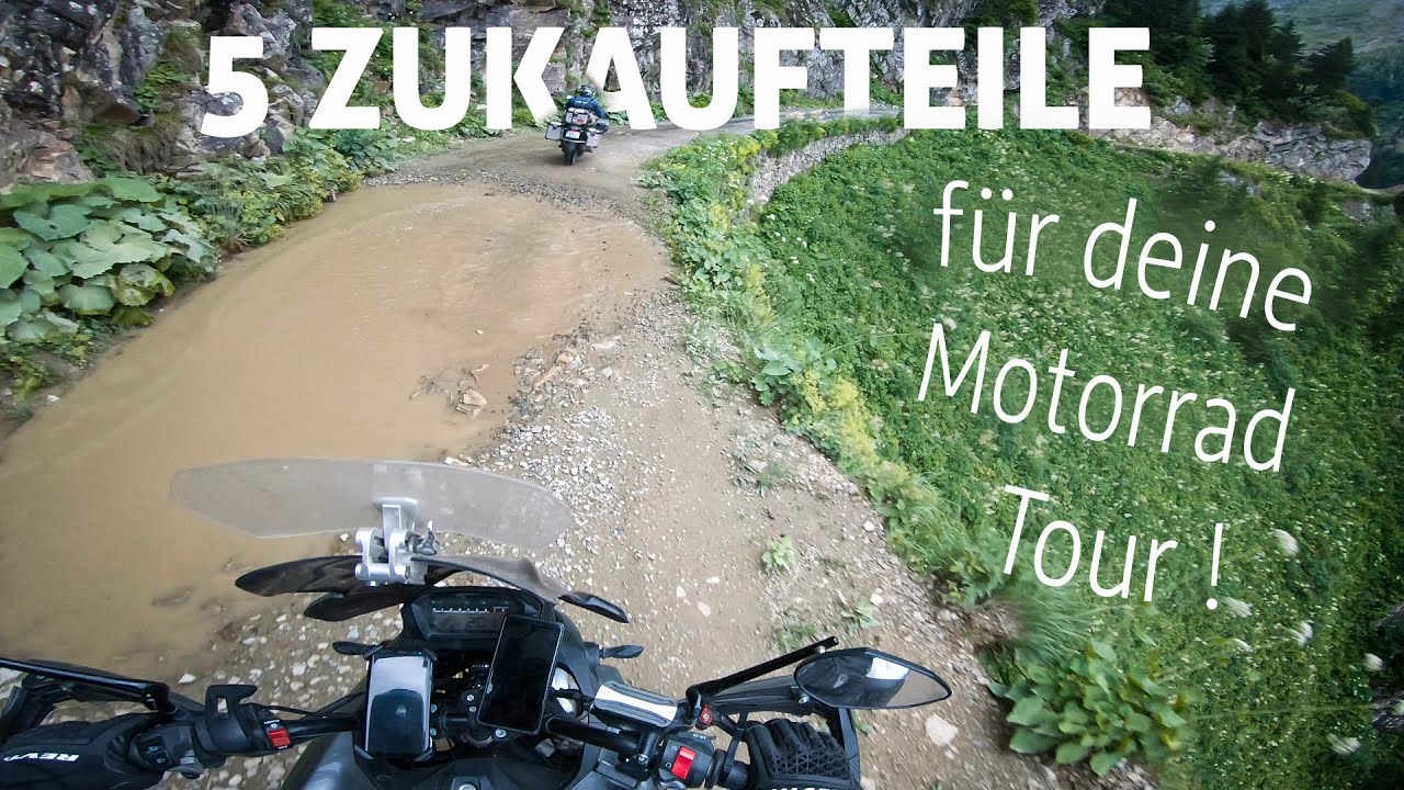 Die 5 besten Zubeh&ouml;rteile f&uuml;r deine Motorradreise! [NC750X]