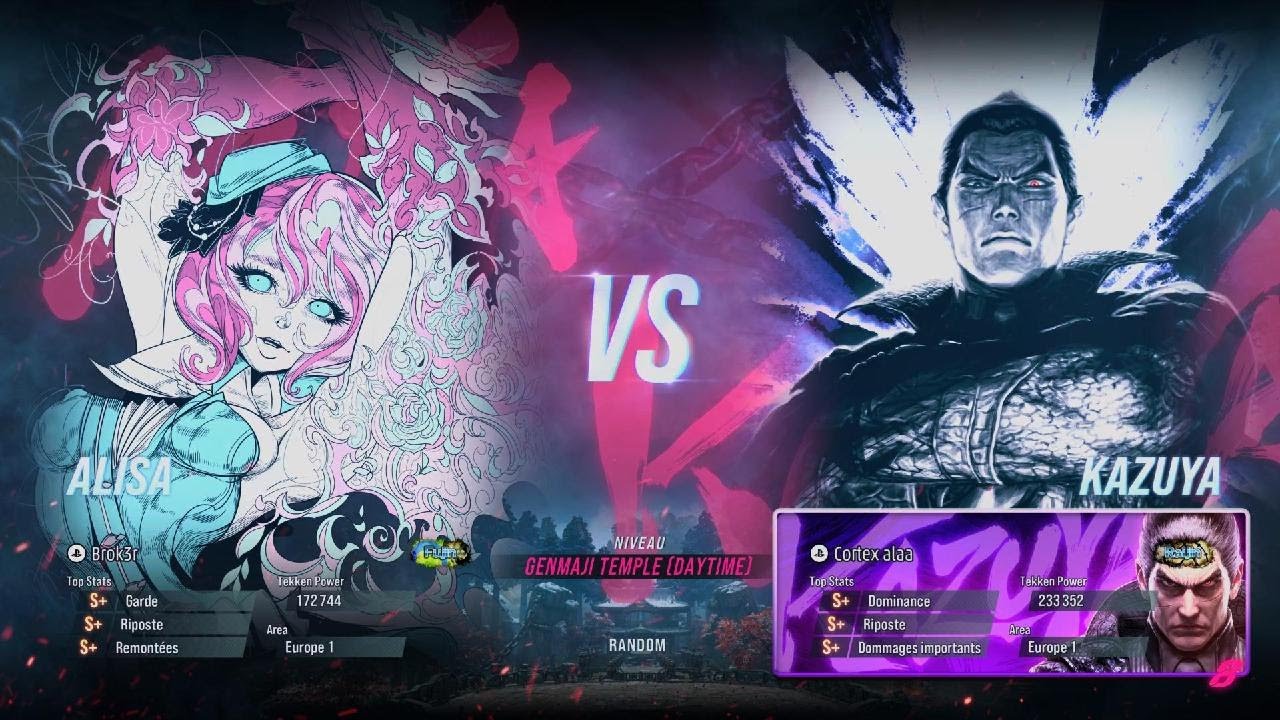 TEKKEN 8 (SEASON2) Cortex alaa (Kazuya) vs (Alisa) Brok3r Ranked