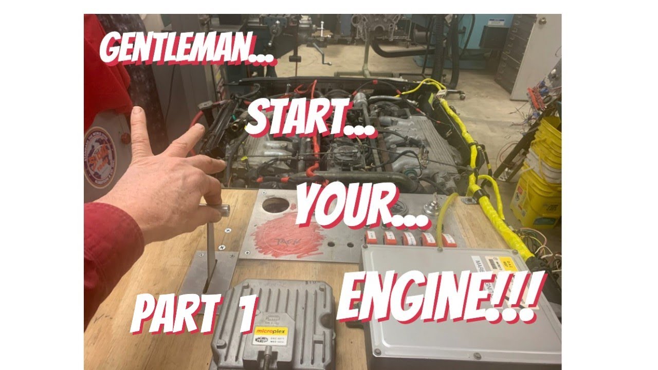 S:3 Ep.1 Tool Shed: The Jaguar V-12 Magneti Marelli Ignition Engine Test Stand  Pt.1