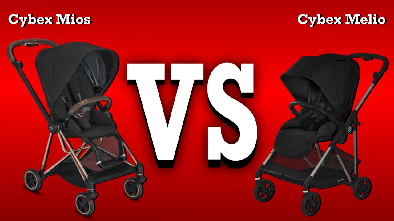 Cybex Mios против Melio: механика, комфорт, использование