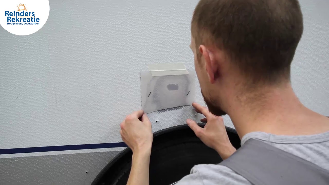 FIlm Caravan Schade ProfileRepair Reinders Rekreatie