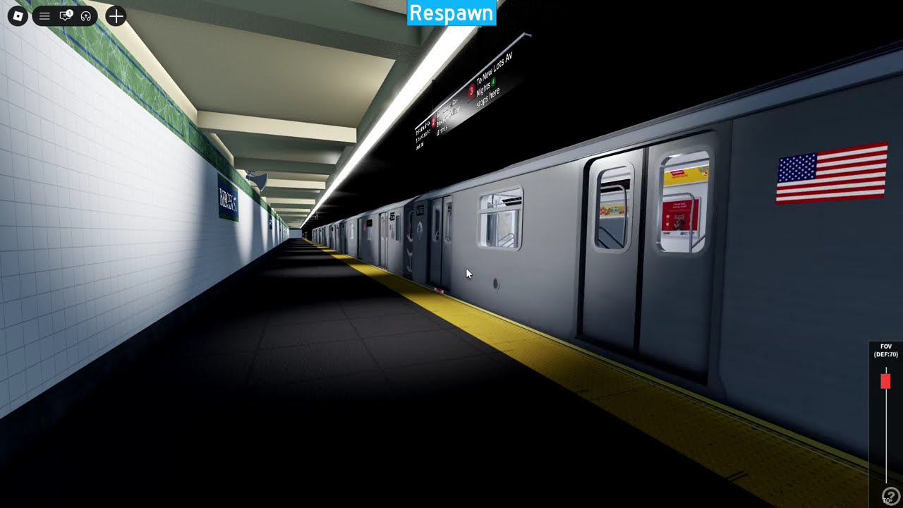 Bombardier R142 (5) Train at Bergen Street (MTAoR)