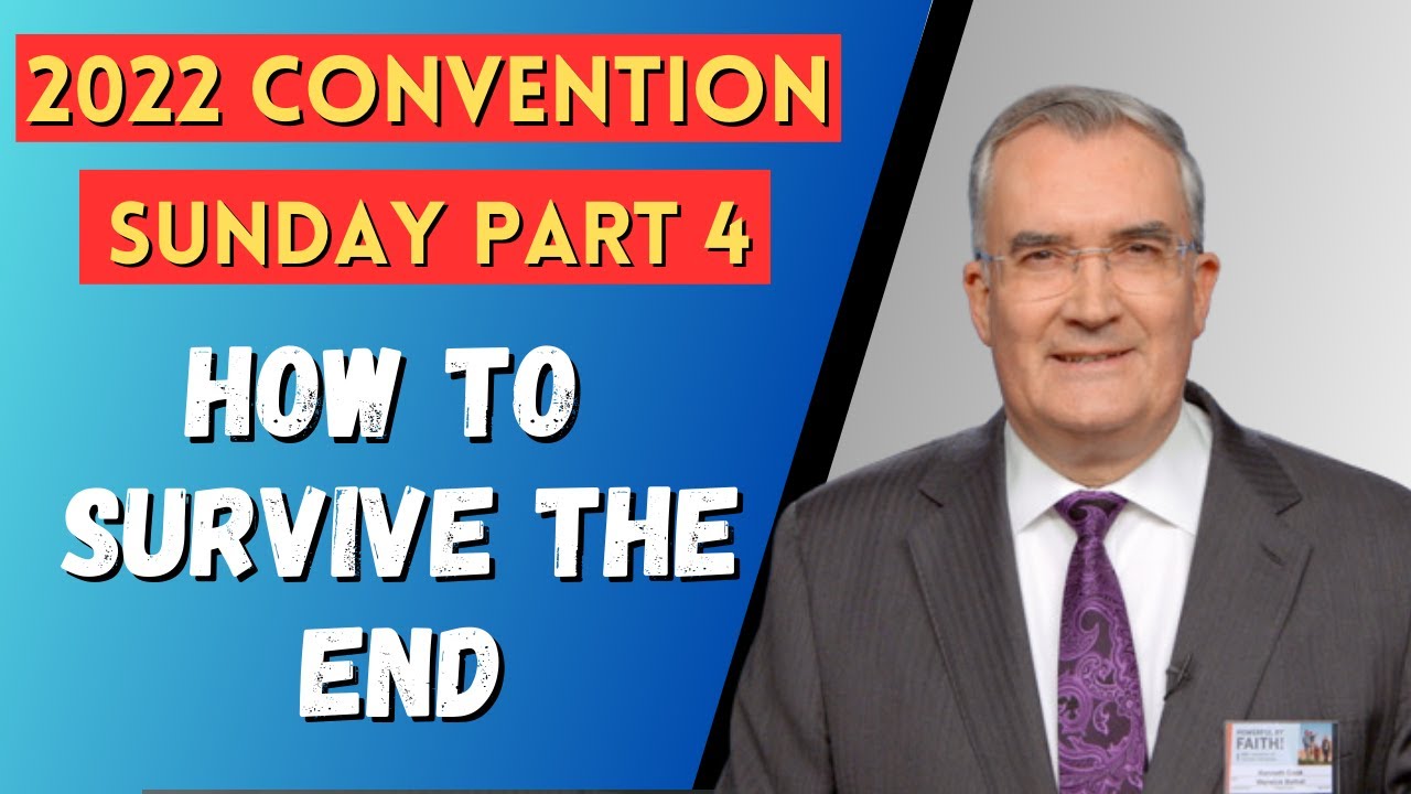 2022 Pursue Peace Convention Sunday Part 4: Watchtower Tells The World How To Survive Armageddon
