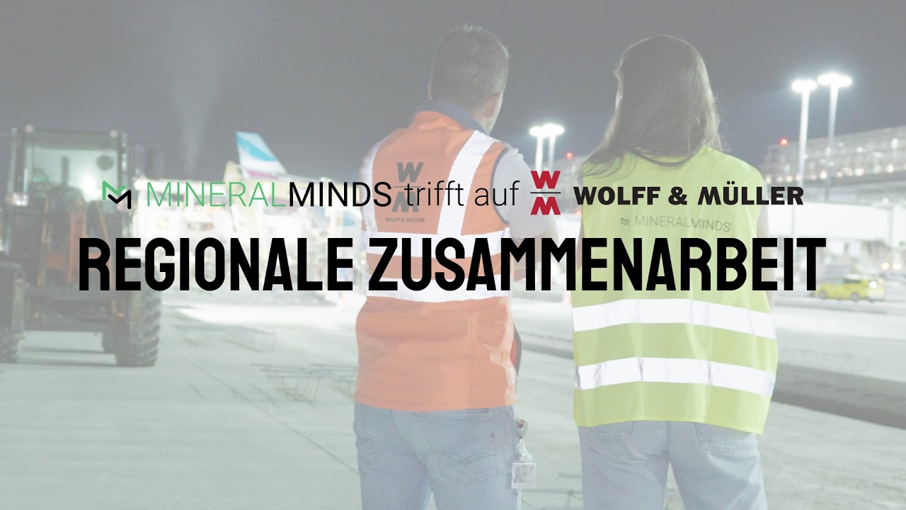 Mineral Minds x WOLFF & MÜLLER: Zusammenarbeit am Flughafen Stuttgart