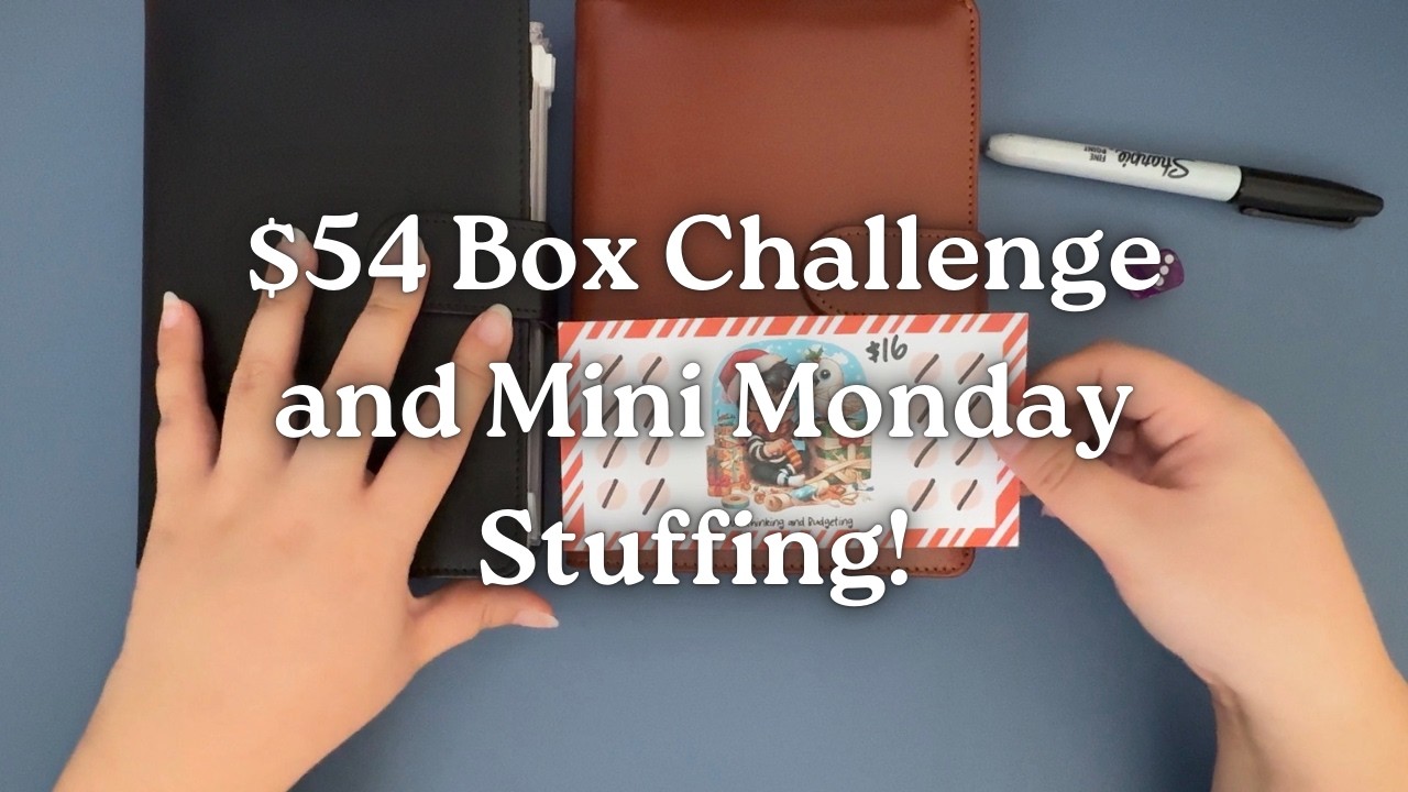 $54 Box Challenge and Mini Monday Stuffing!