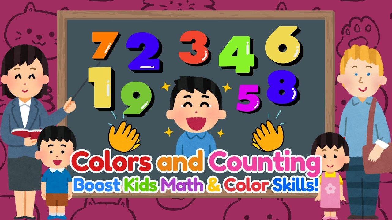 Color & Counting Adventure for Toddlers | Learn Colors and Counting | Fun KIds Video & Easy Numbers!