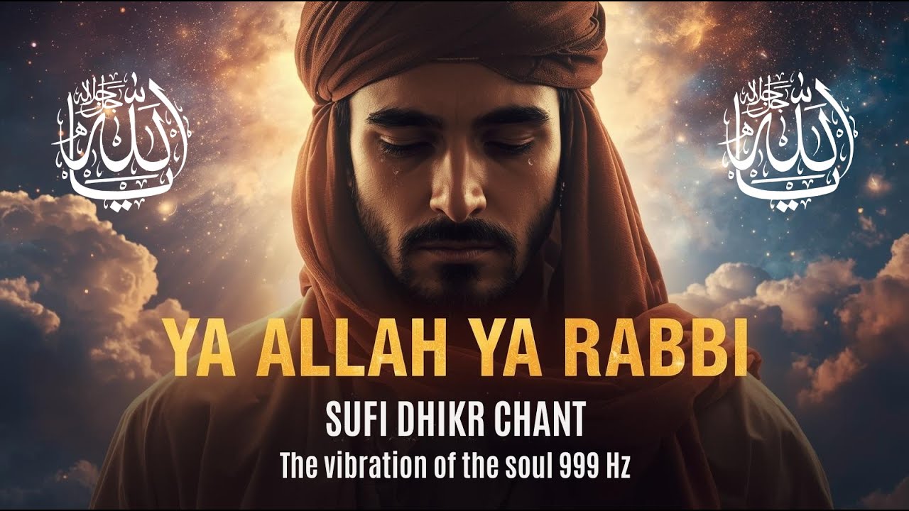 اَللّٰهْ اَللّٰهْ Sufi Dhikr “The Vibration of Soul 999 Hz” – Inner Peace & Healing || Sufi