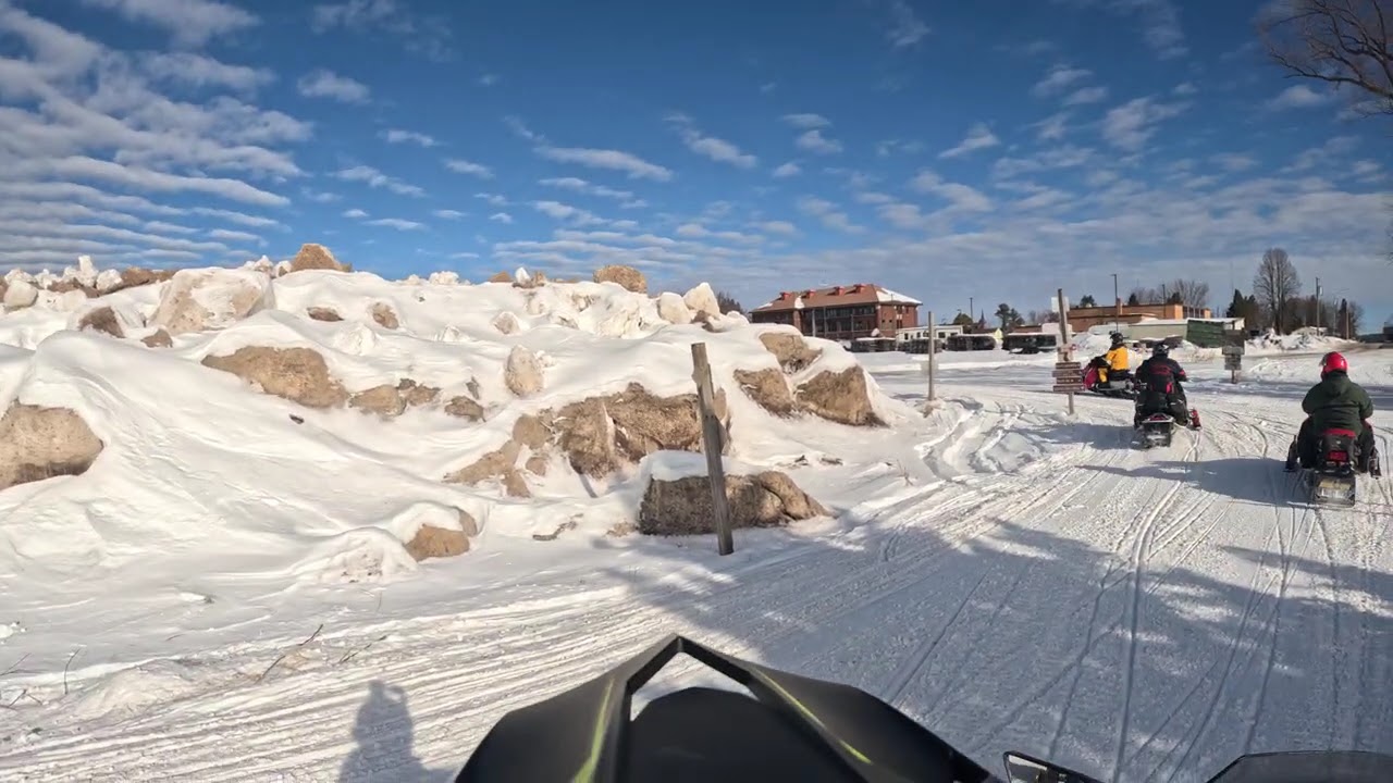 Snowmobiling In Price County WI. 2/12/2026 Part 2