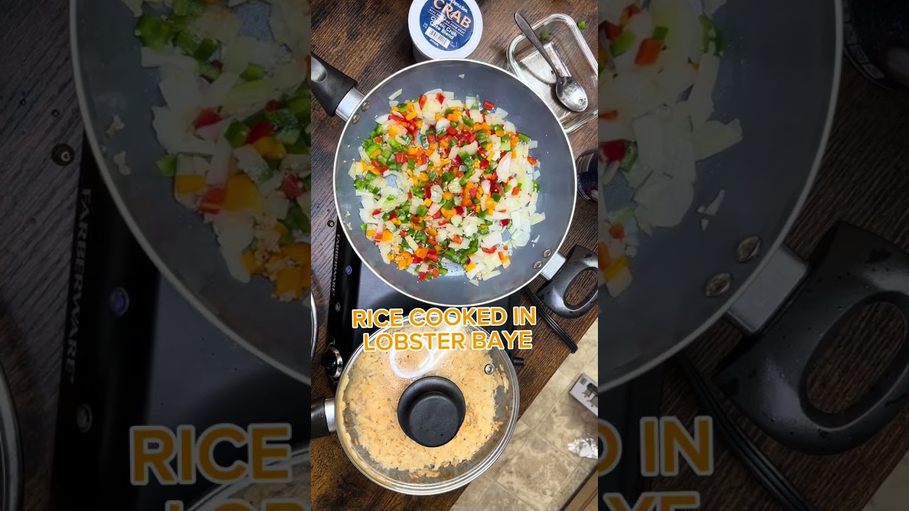 🍤🍚 Relaxing Seafood Fried Rice| Cozy Cooking| No Talk| No Face