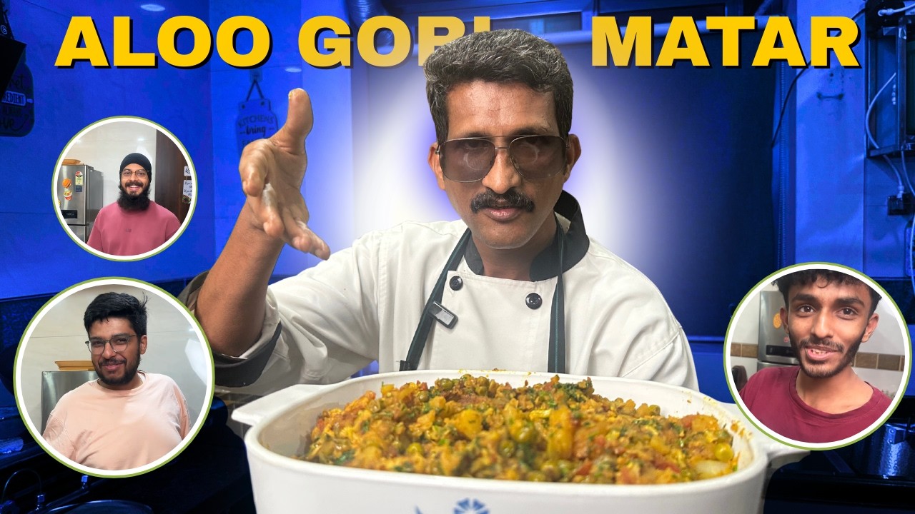 Aloo Gobi Matar  | Simple & Delicious Veg Recipe | Chef Harish Ji