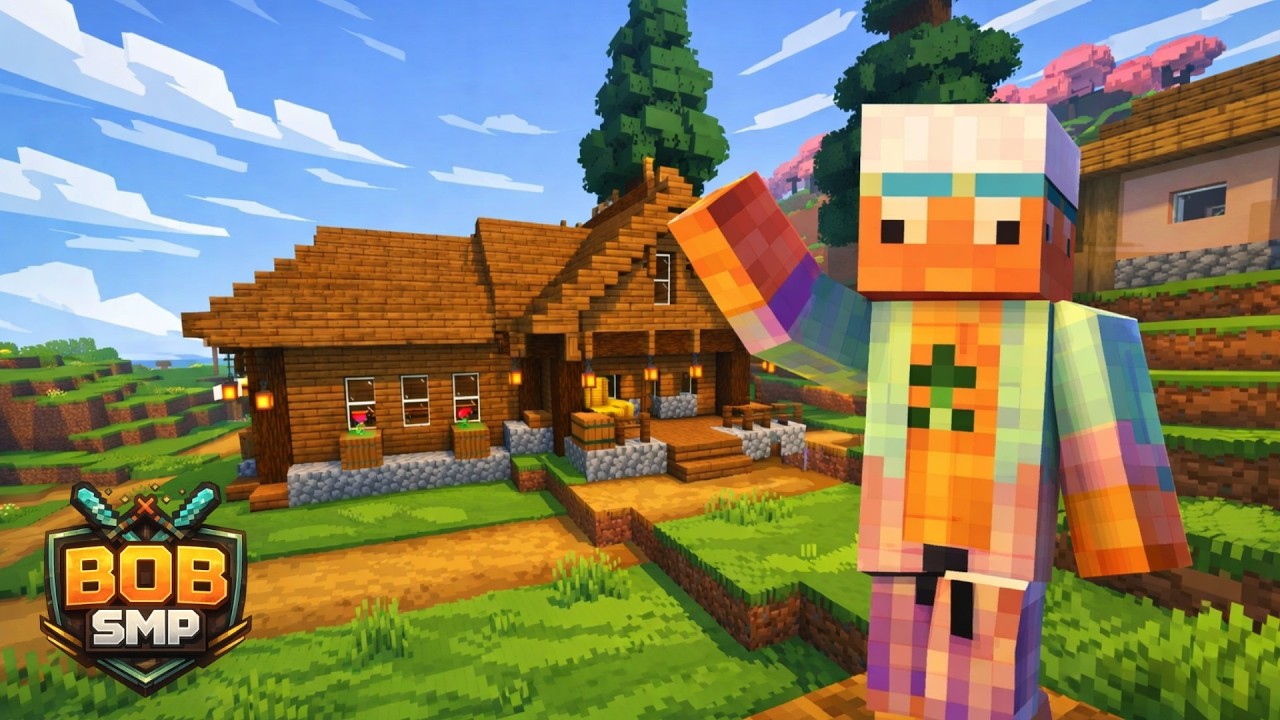 Am Finalizat Cea Mai Frumoasa Constructie | Minecraft BOB-SMP 🛡️