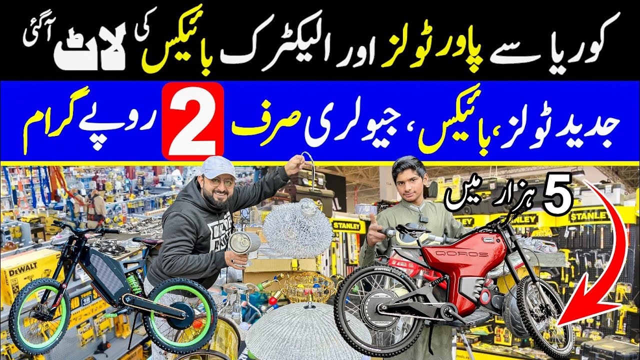 Electronics & Crockery Lot Maal Per Kg 2024 | Daroghewala Container Market Chor Bazar Lahore