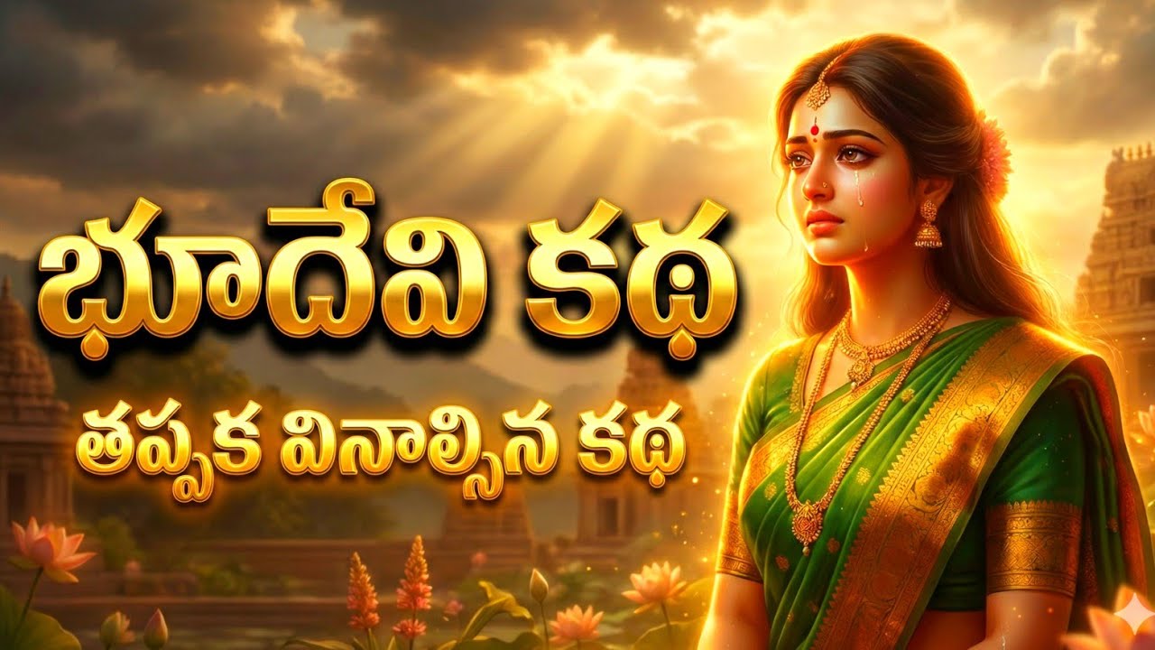 భూదేవి కథ ఒక్కసారి వింటే చాలు భూములు ఇల్లులు, కొంటూనే ఉంటారు #bhudevi 