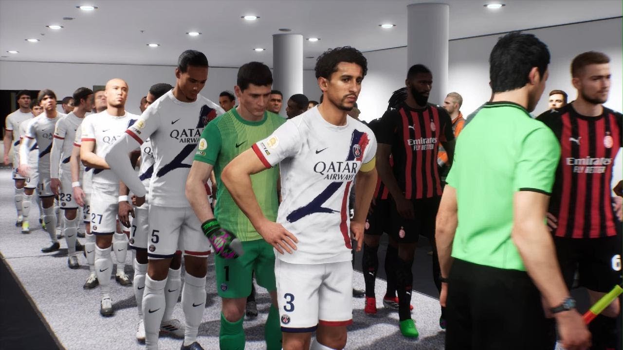 eFootball_ PSG VS  MILAN ac