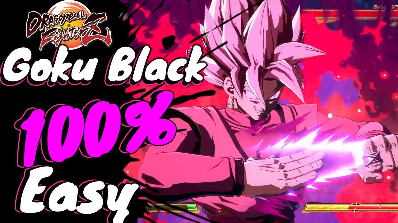 D🅱FZ ➤Goku Black TOD EASY combo solo 100% on-screen inputs!!! Tutorial【 Dragon Ball FighterZ】