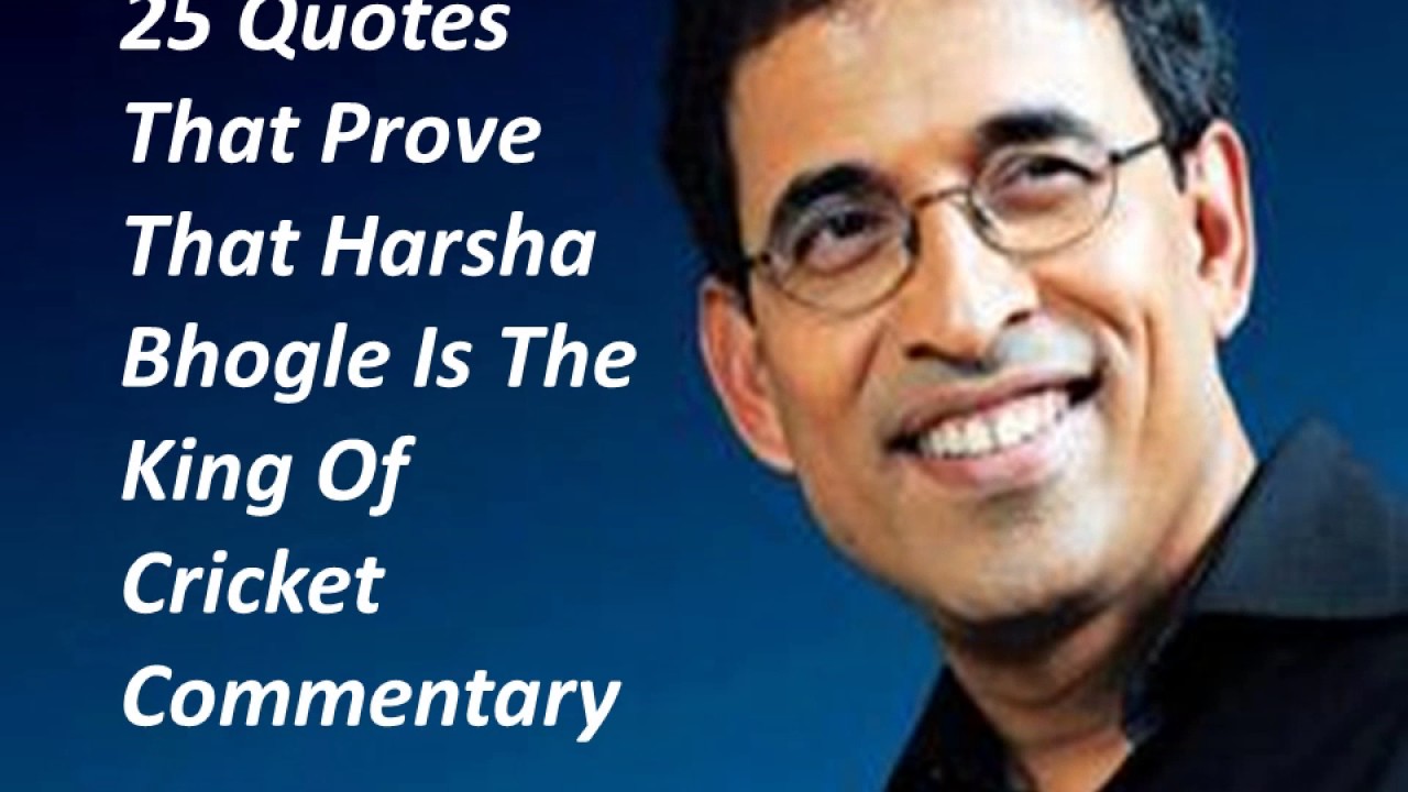 Harsha Bhogle - Best Cricket Commentary