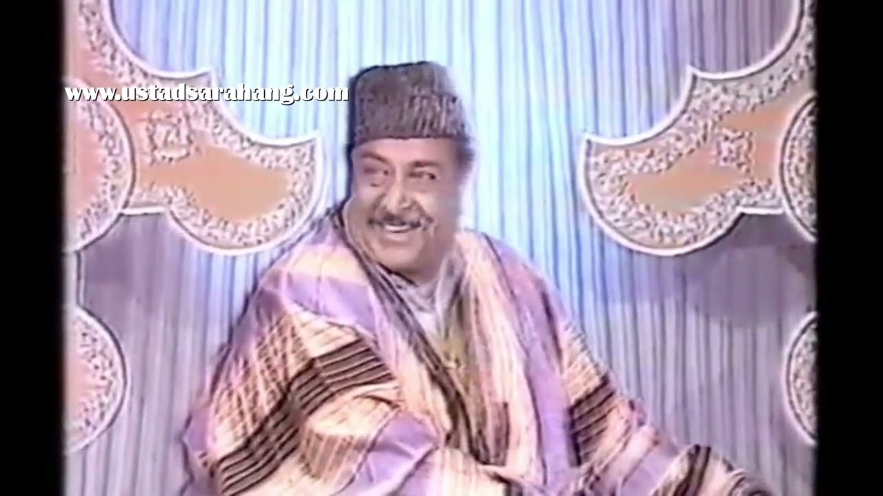 برنامه هنر و ادبیات تلویزیون کابل در سالگرد تولد استاد سرآهنگ