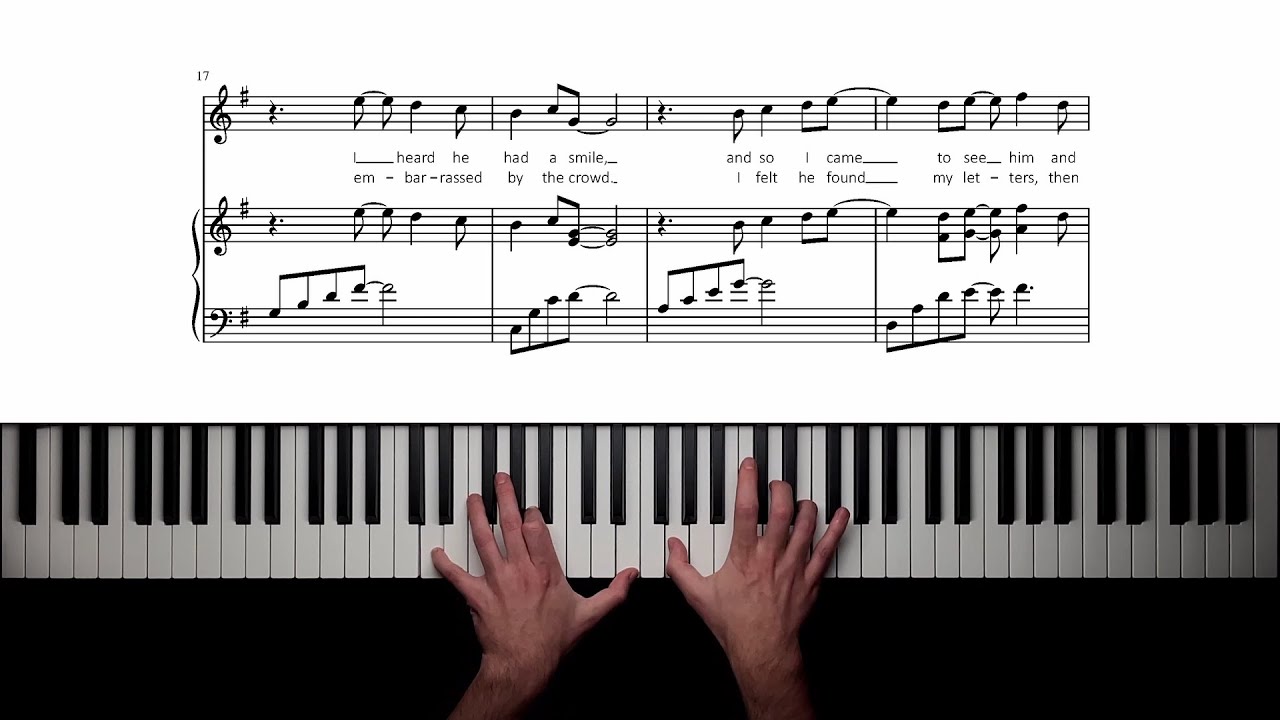 Killing Me Softly (Fugees / Roberta Flack) - Piano Cover + Sheet Music