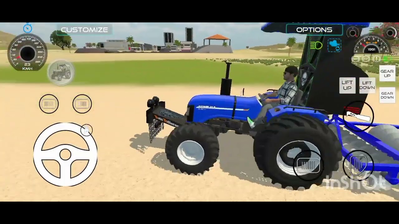 Sonalika 60 || Ka liya New Harrow le aaya || Rajput Gamer.30