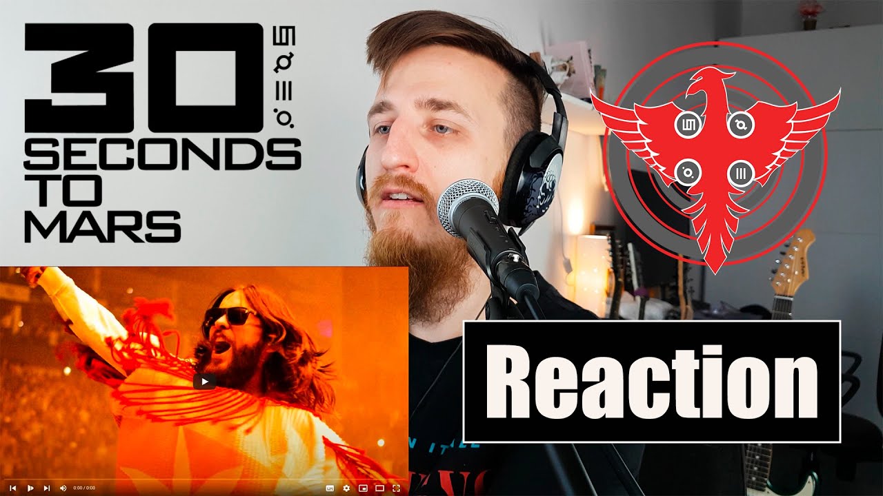 30 SECONDS TO MARS - Hail to the Victor | Reaction