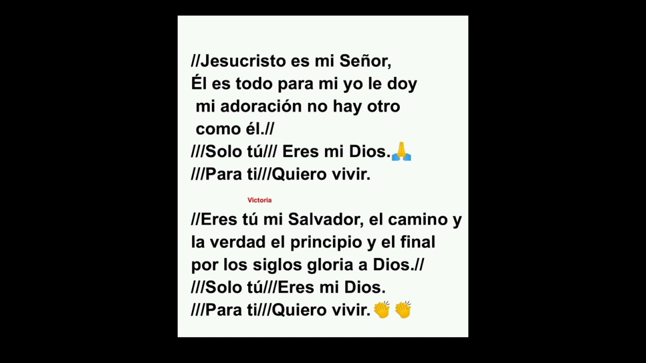 Jesucristo Es Mi Señor🙏👏♥️ (Salmista Piedra Viva)