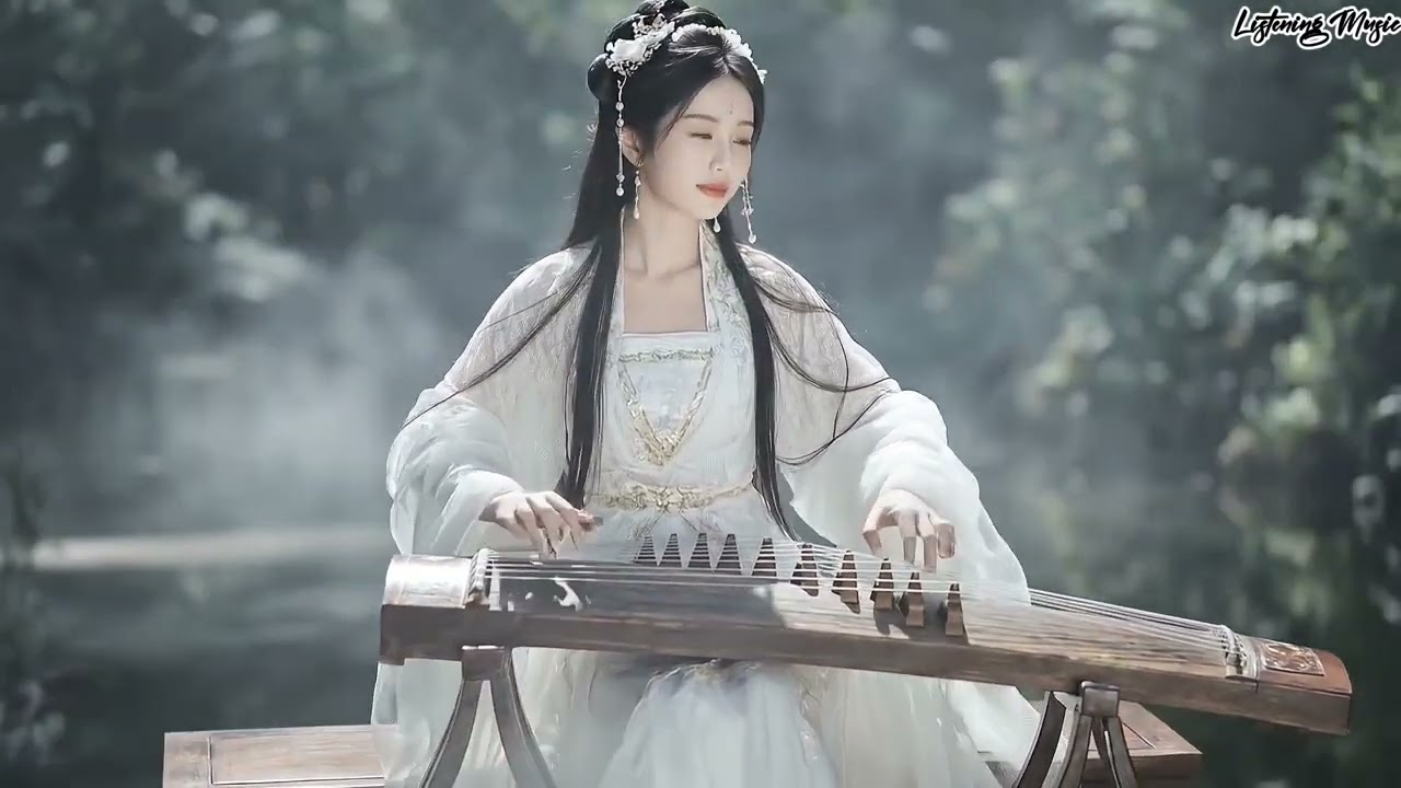 Traditional Chinese Zuheng melody music so lovely 