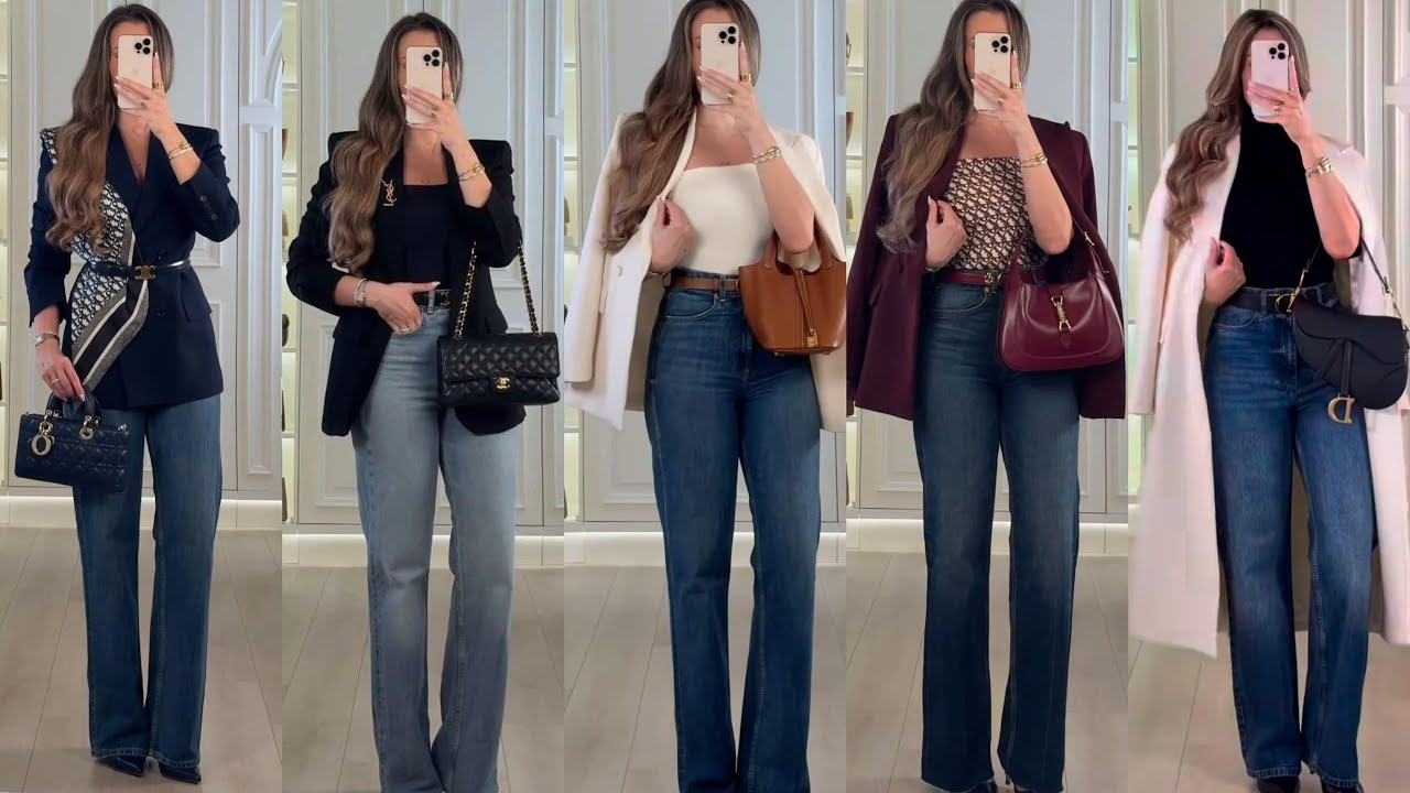  20 OUTFITS CON JEANS QUE TE HAR&Aacute;N VER M&Aacute;S ATRACTIVA // LOS JEANS PERFECTOS PARA CADA TIPO DE CUERPO