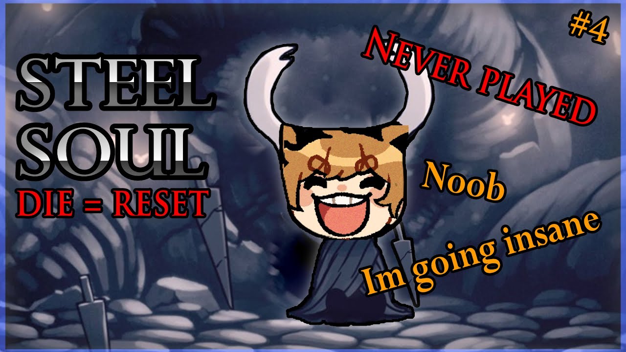 Attempt 5 ladies & gents. No i'm not okay | Hollow Knight Blind play-though + Steel Soul | LIVE NOW🔴
