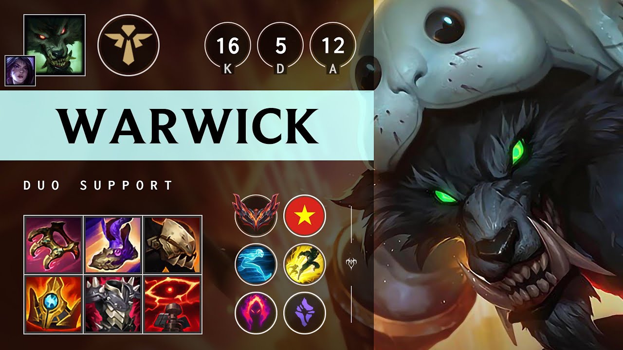 Warwick Support vs Zilean: Rampage - VN Grandmaster Patch 14.24