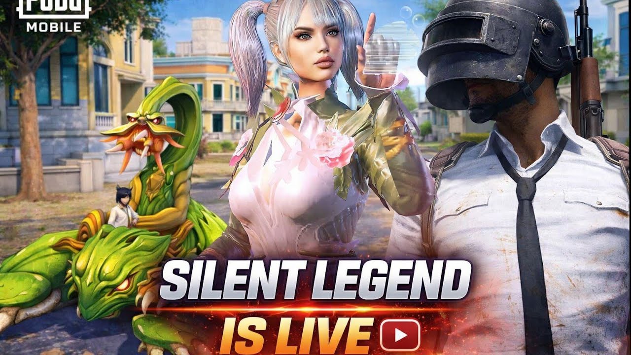 Silent is Live 🔴 | PUBG MOBILE Update 4.2 | Full Rush Gameplay 🔥