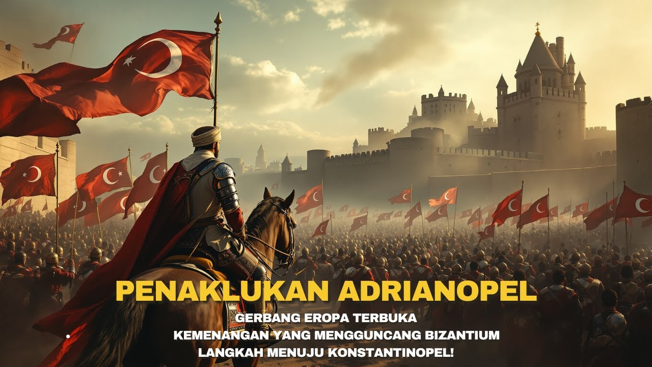 Penaklukan Adrianopel: Awal Takdir Menuju Konstantinopel | Sejarah Islam yang Menggetarkan Dunia