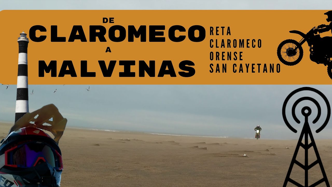 TRAVESÍA POR LA PLAYA!!!!!!!!!!! 🌊🛵 De Claromeco a Malvinas