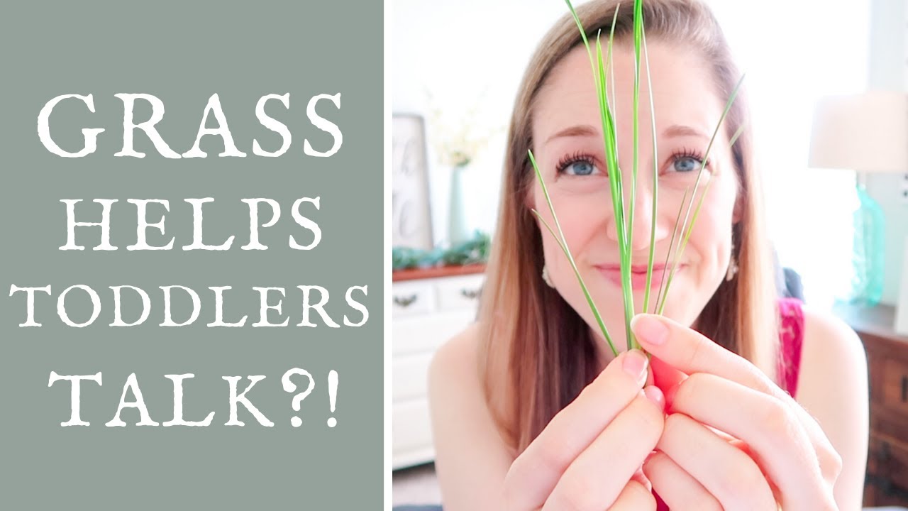 How GRASS help toddlers TALK - Tips from a Speech Therapist