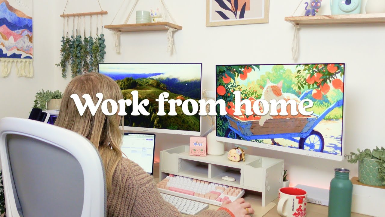 Work From Home Diaries | A day in the life of a UX Designer | Cozy vlog